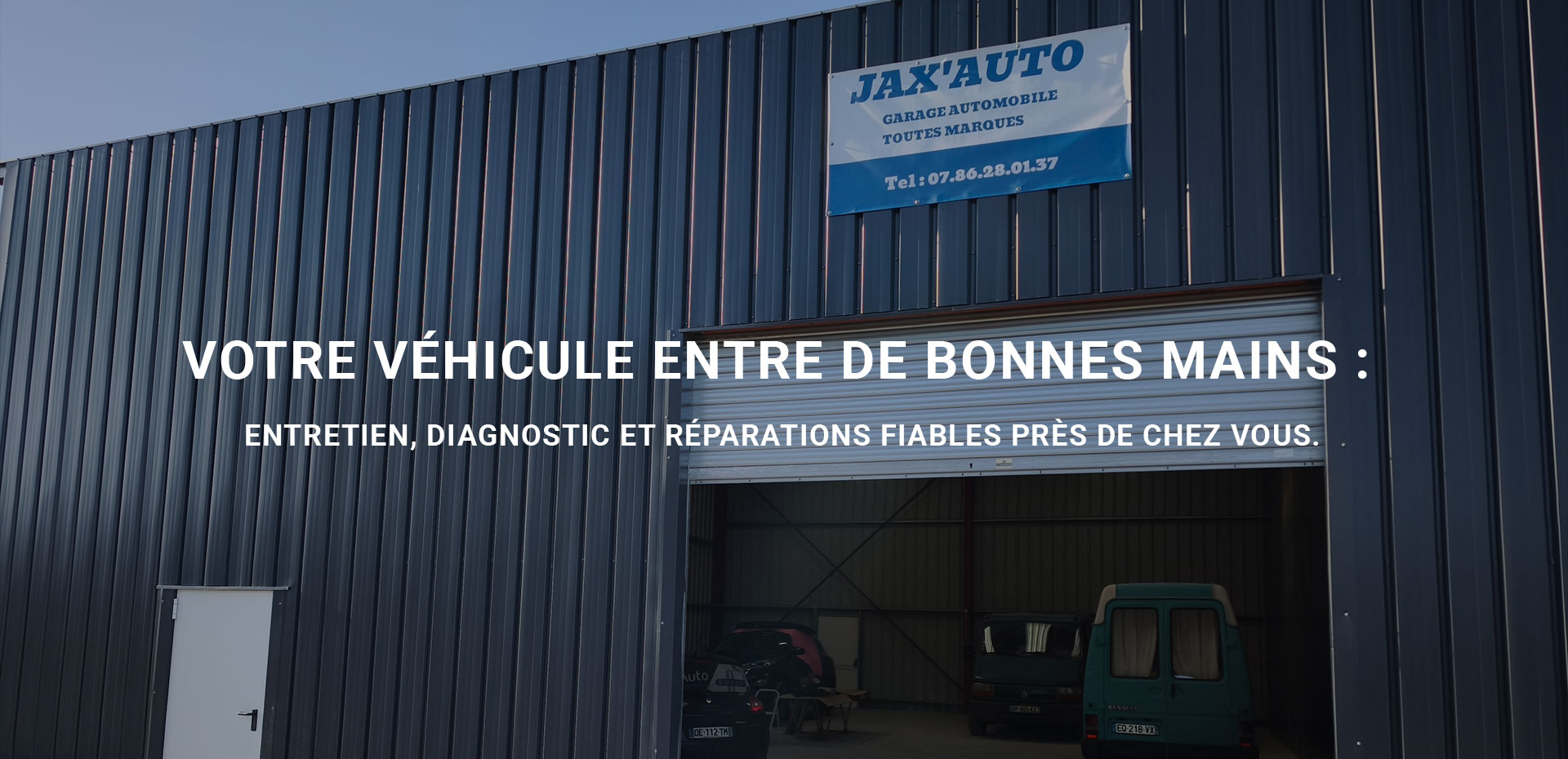 Garage pour entretien automobile à Mezos